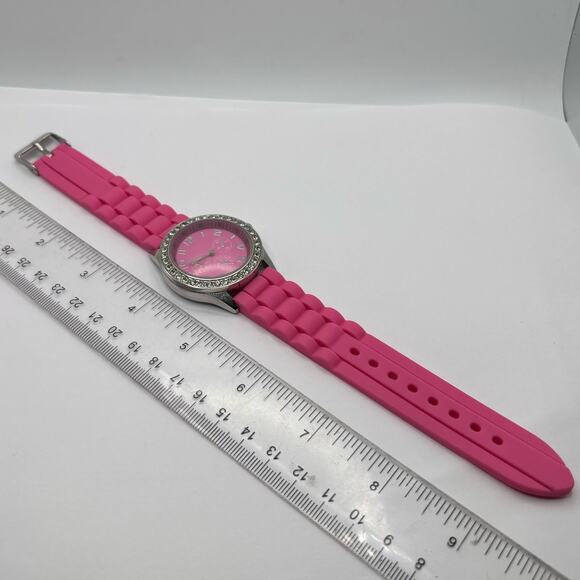 Pink Crystal Darice Men's Watch - Picture 4 of 5
